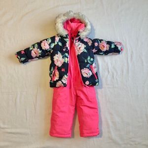 Carter’s Snow Bib Pants & Puffer Jacket (2T)